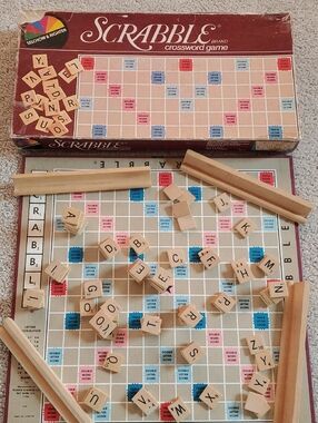 Vintage Scrabble game - complete